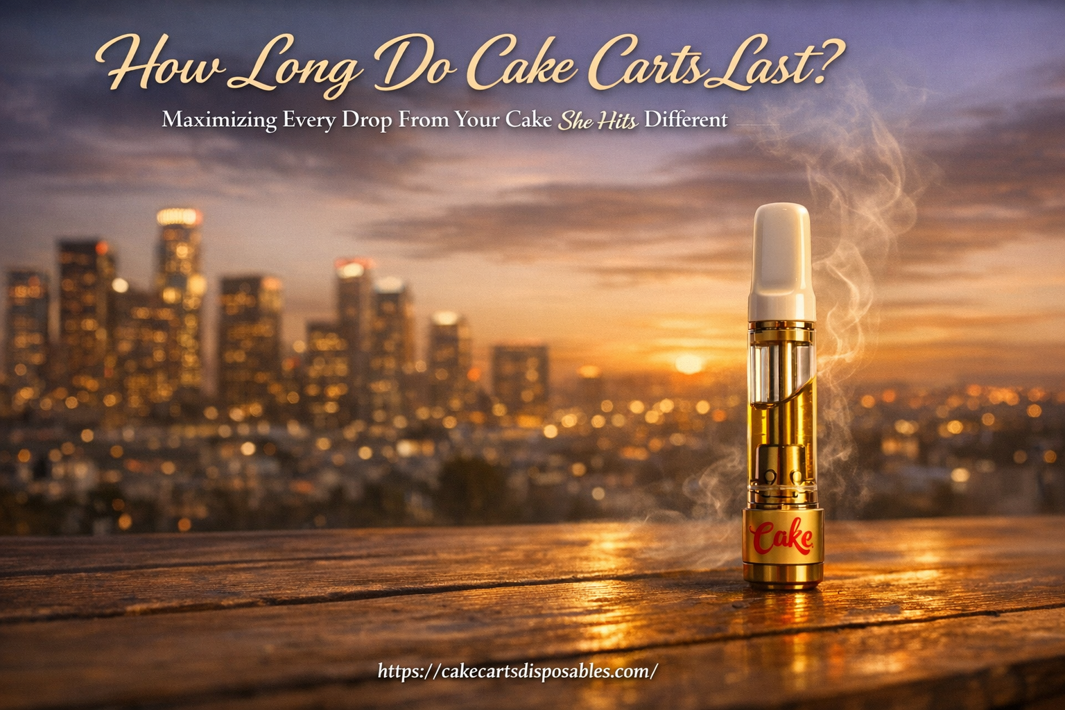 how long do cake carts last