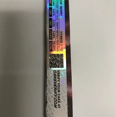 Acai Berry Cake cart, 1g 510 cartridge, balanced hybrid with dark berry and tart