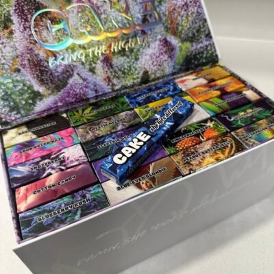 Sapphire Kush Cake disposable vape pen, 1g Gen 6 indica dominant with Kush earth flavor