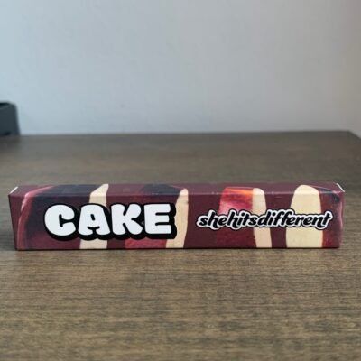 Apple Fritters Cake disposable vape pen, 1g Gen 4 balanced hybrid with baked apple flavor
