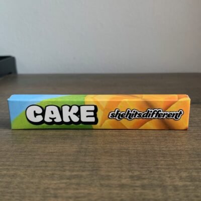 Miami Mango Cake disposable vape pen, 1g Gen 4 sativa-leaning hybrid with mango nectar flavor