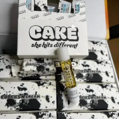 Cookies N Cream Cake cart, 1g 510 cartridge, dessert hybrid with sweet cream and cookie