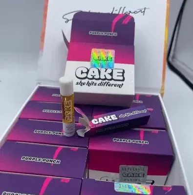 Purple Punch Cake cart, 1g 510 cartridge, indica dominant with grape candy and berry