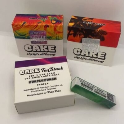 Purple Punch Cake disposable vape pen, 1g Gen 1 indica device