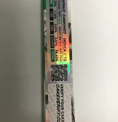 Emerald Diamonds Cake Disposable