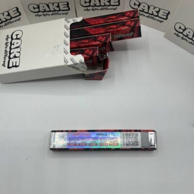 Lava Cake pen, 1g Gen 1 indica hybrid disposable vape device
