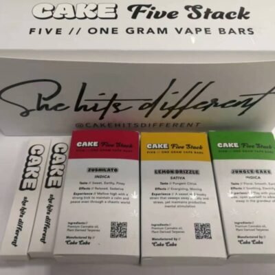 Lemon Drizzle Cake disposable vape pen, 1g Gen 1 sativa device