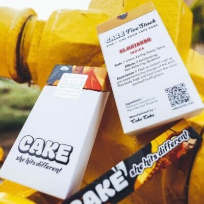 El Matador Cake disposable vape pen, 1g Gen 3 balanced hybrid with sweet spice flavor