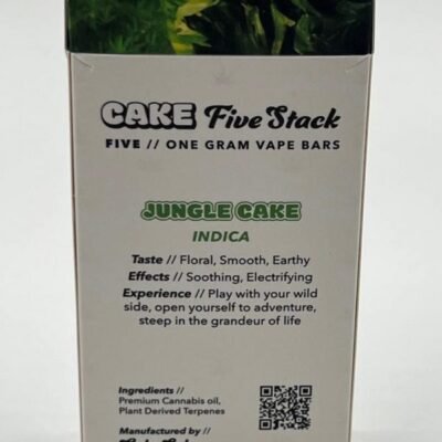 Jungle Cake pen, 1g Gen 1 hybrid disposable vape device