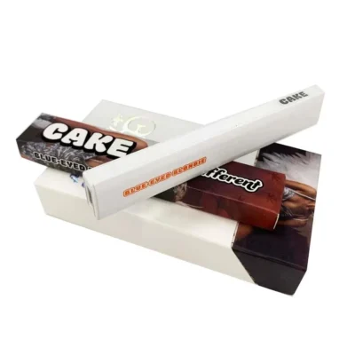Blue Eyed Blondie Cake disposable vape pen, 1g Gen 6 balanced hybrid with vanilla and honey