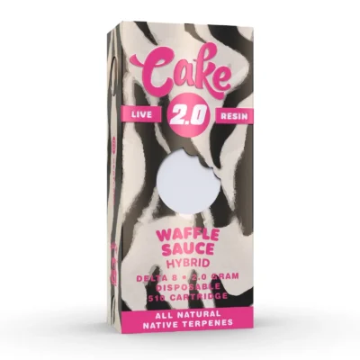Animal Sauce Cake Delta 8 Cart, 2g 510 cartridge with three flavors, Delta 8