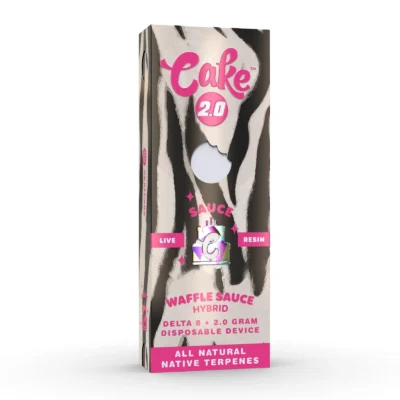Animal Sauce Cake Delta 8 Disposable, 2g sealed disposable with five flavors, Delta 8