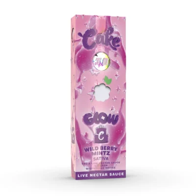 Cake Glow Pen, 3g sealed disposable with twelve flavors