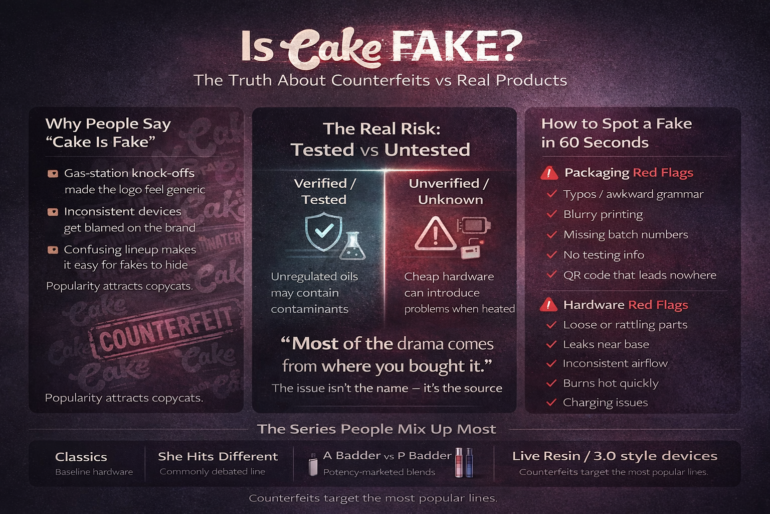 Is Cake vape fake