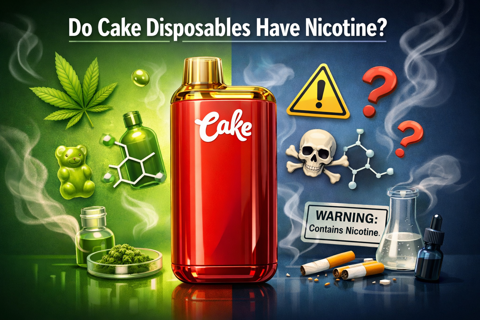 Do Cake Disposables Have Nicotine