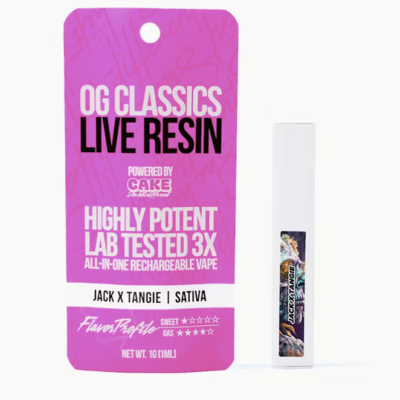 Jack X Tangie OG Classics Live Resin