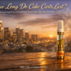 how long do cake carts last