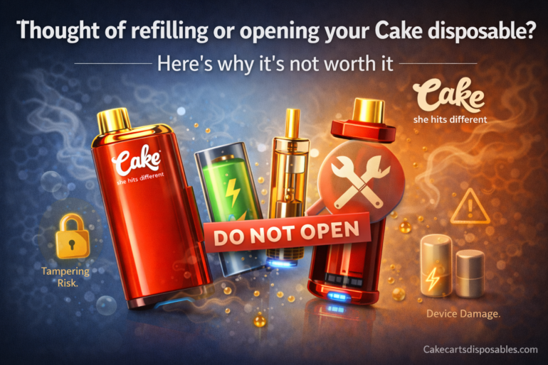 Can You Open A Cake Disposable