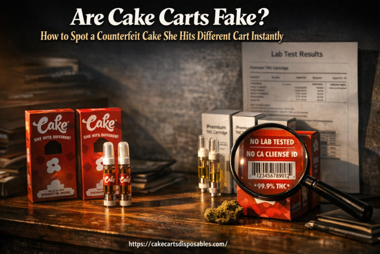 are cake carts fake