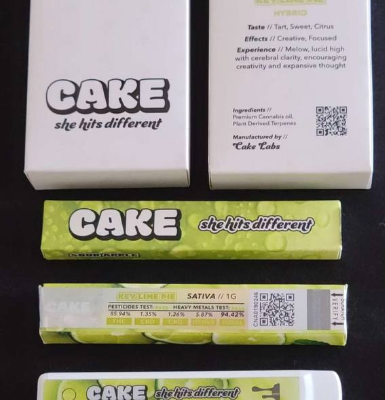 Key Lime Pie Cake Disposable